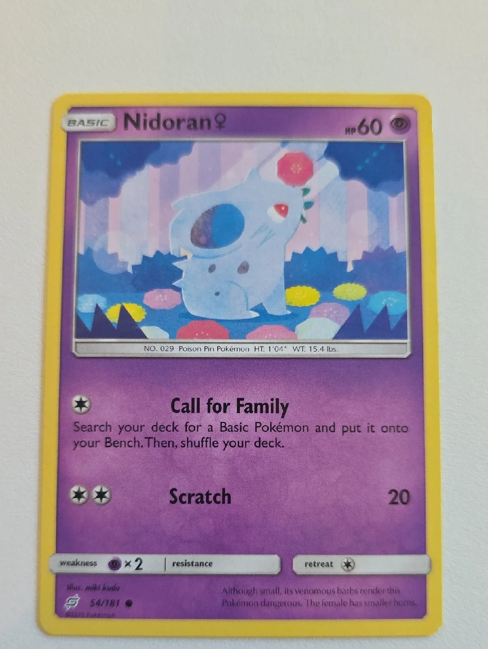 Pokemon Team Rocket's Nidoran, Nidoran♀, And Nidorina Cards